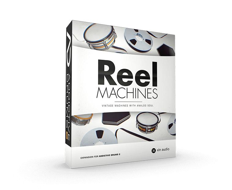 XLN Audio Addictive Drums 2  | Reel  Machines (AD2+AdPak)